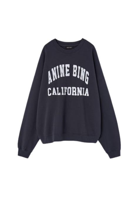 miles sweatshirt woman black ANINE BING | A-08-10025009
